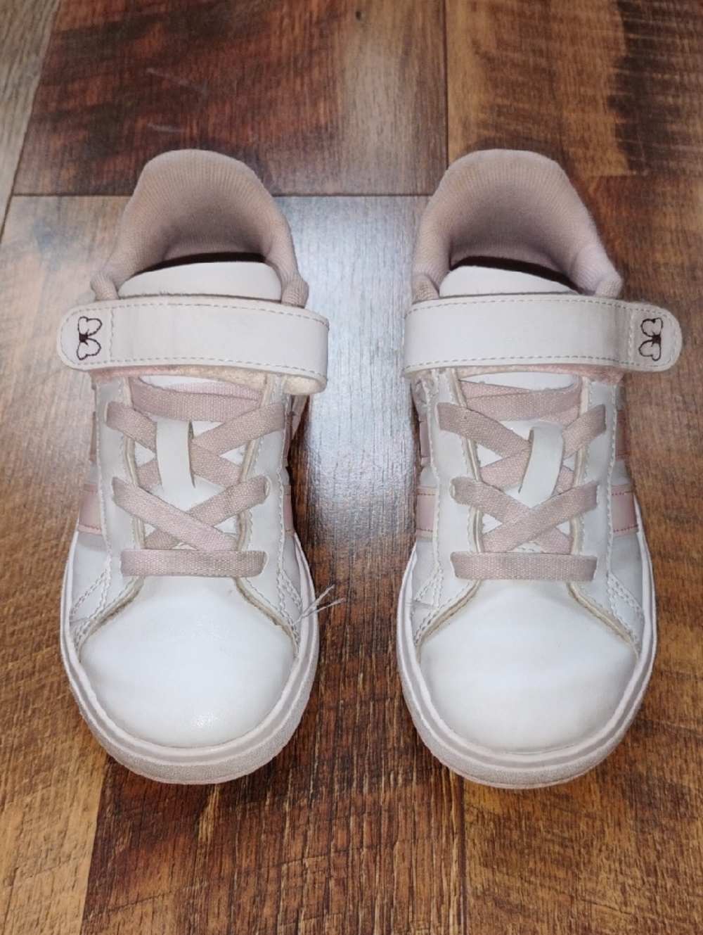 Adidas Disney Minnie Shoes Light Pink Girls Size 13 Kids